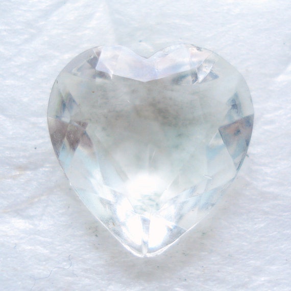12mm Crystal Clear Heart Rhinestone-0726-15