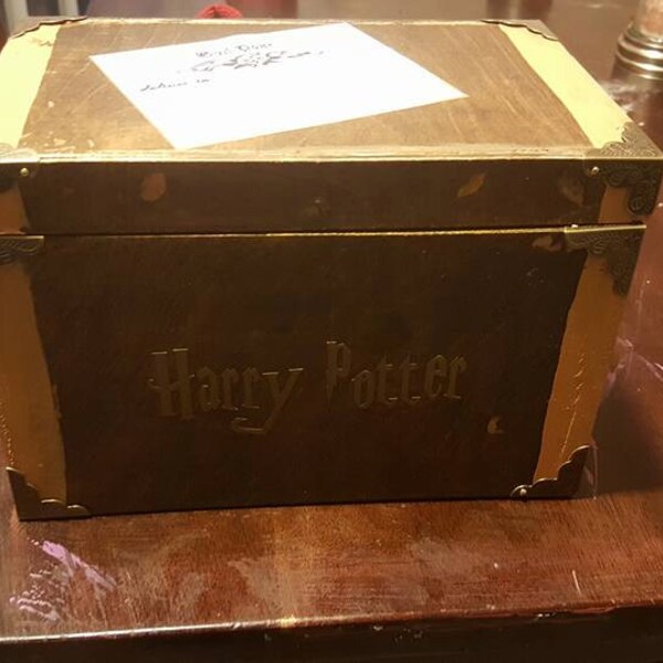 Harry Potter Recipe Card Holder with 20 recipe cards