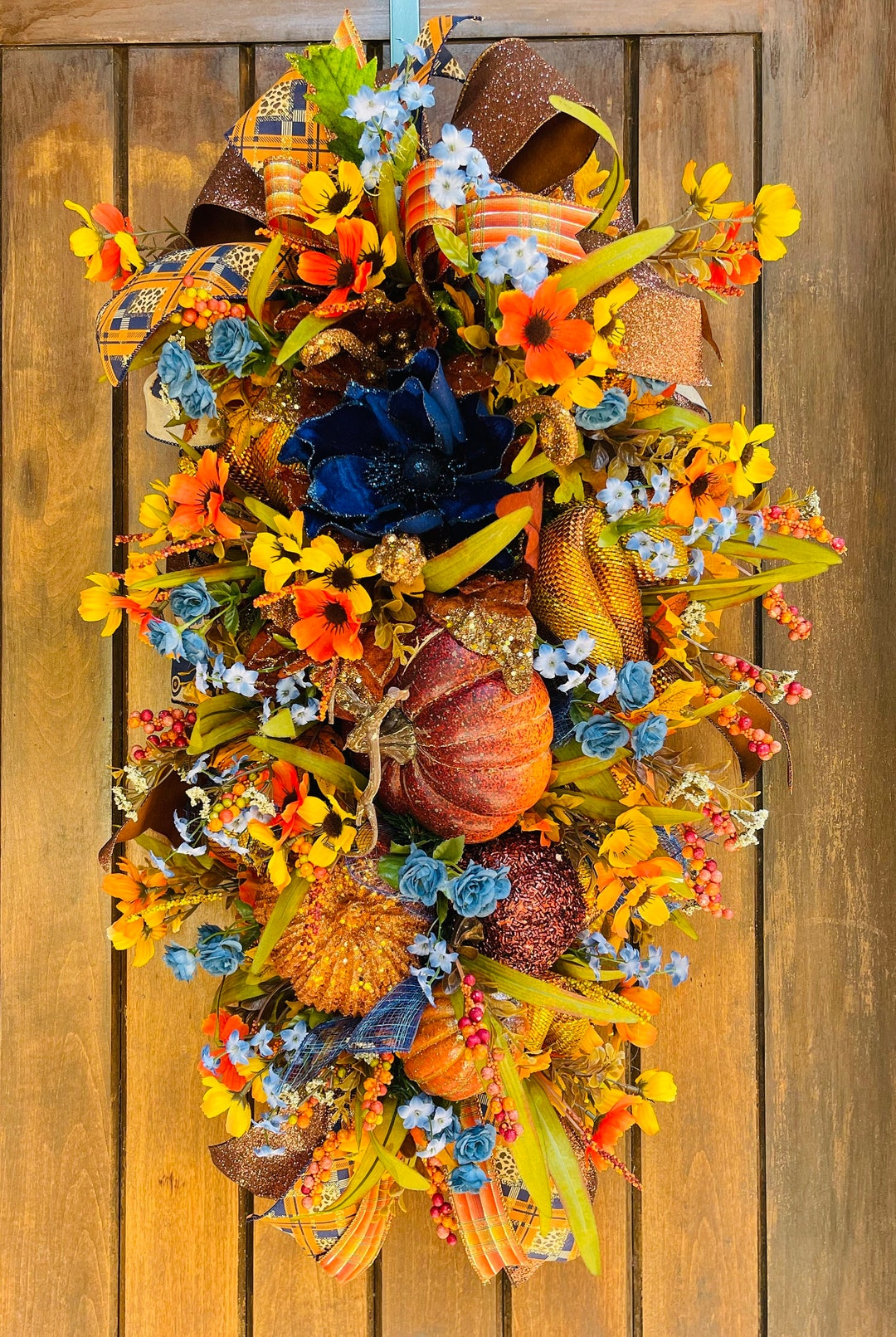 Fall Table Swags Fall Swag, Fall Wreath, Fall Tablescape, Fall Decor, Autumn Swag ...