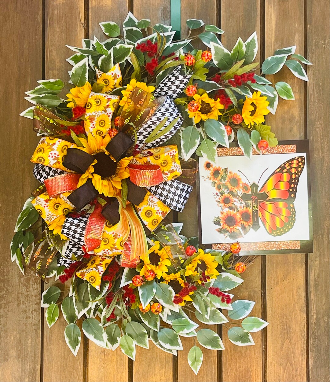 Religious Wreath, Christian Wreath, Summer Wreath, Fall Wreath
