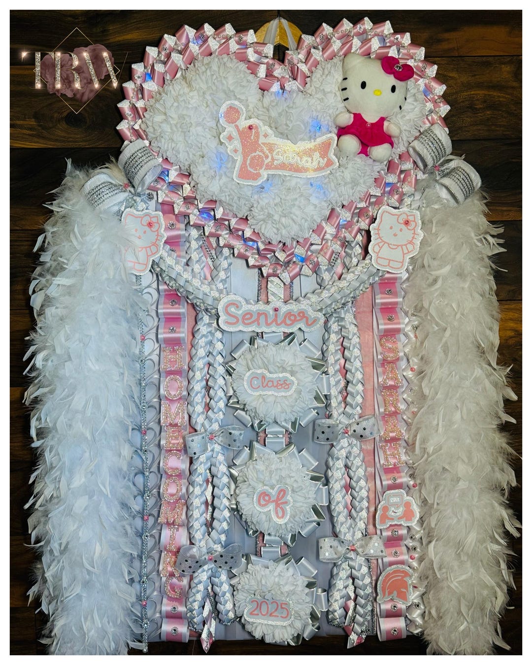 Mum♡ Hello Kitty MEGA Mum, Texas Homecoming Mums, Spirit Mums