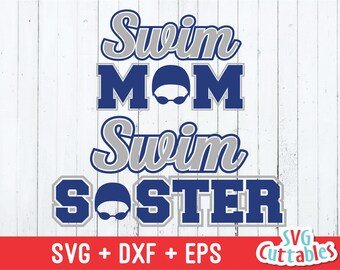 Swim Mom Svg Etsy