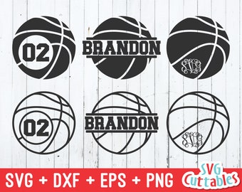 Basketball Frames Svg Etsy