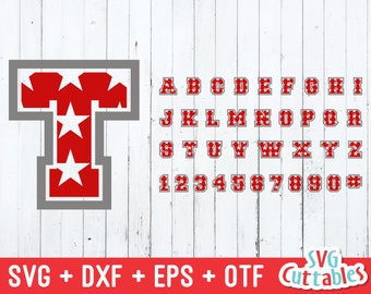 Star font, svg, eps, dxf, otf, sport font, Star patterned alphabet, craft font, Open type font, Silhouette, Cricut cut file, digital file