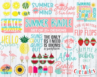 Download Summer Svg Bundle Etsy