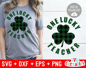 Download Lucky Teacher Svg Etsy