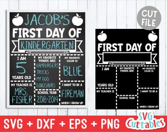 First Day School Svg Etsy