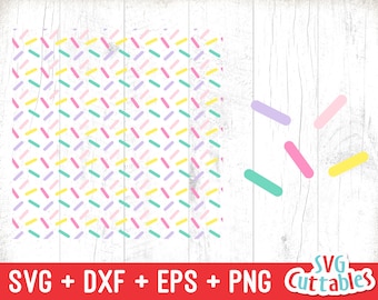 Sprinkles svg | Sprinkles Seamless Pattern | svg Pattern | Silhouette File | Cricut Cut File | Digital Download