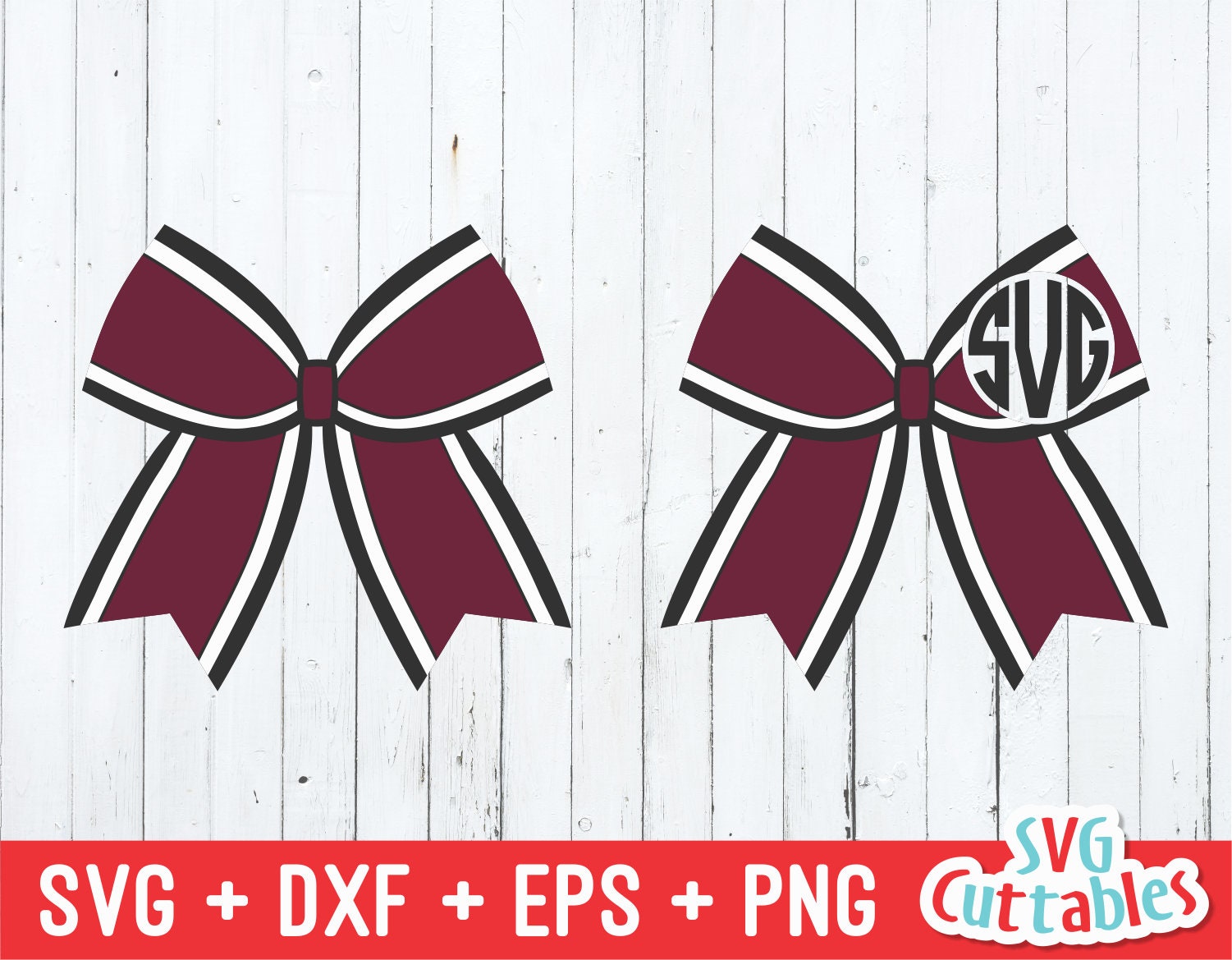 Cheer Bow Svg cheer Bow Cut File Cheer Bow Monogram Frame - Etsy Norway