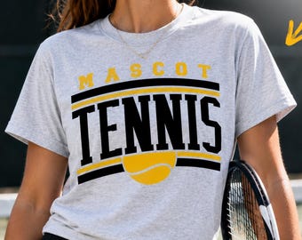 Tennis svg - Tennis Cut File - Tennis Template 0011 - Tennis Mom - svg - eps - dxf - Silhouette - Cricut Cut File - Digital Download