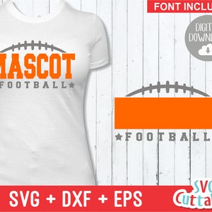 Football svg template, Football team cut file , svg, eps, dxf, silhouette, cricut  file, 007, fill it in, svg cuttables, digital file