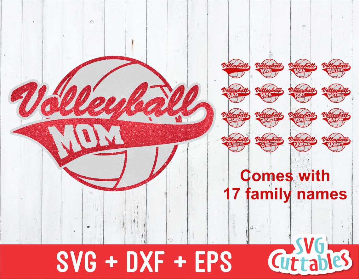 Download Volleyball Mom svg Volleyball dad svg Volleyball grandma | Etsy