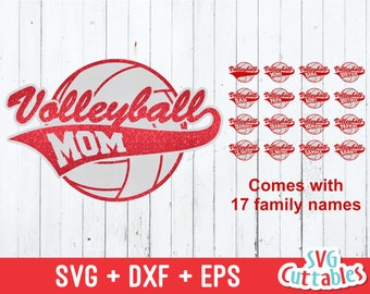 Volleyball Mom svg, Volleyball dad svg, Volleyball grandma , Volleyball dxf, Volleyball cut file, Silhoutte, Cricut Cut file, Digital file