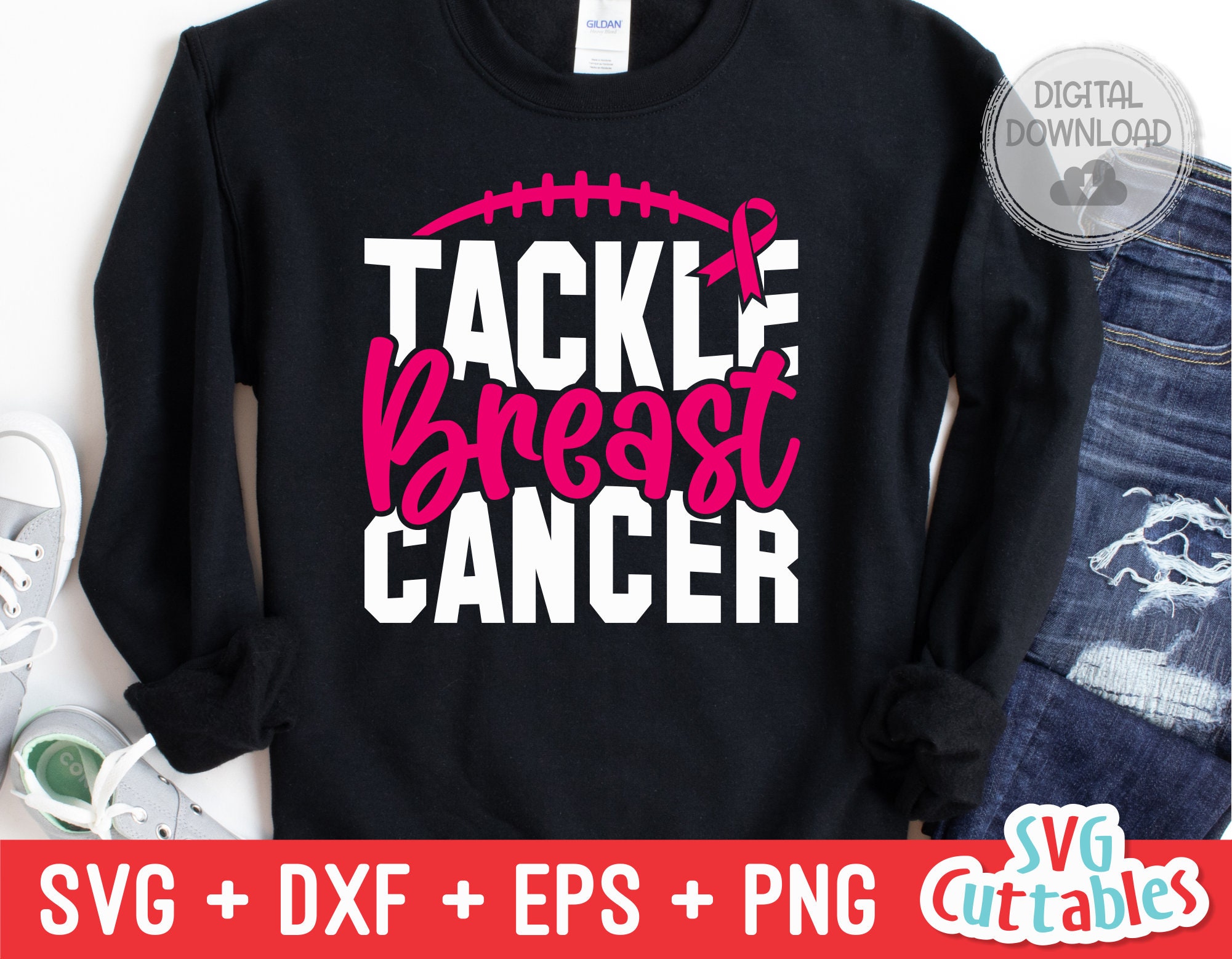 Breast Cancer Awareness Pink Hockey Stick For Women T Shirt Black