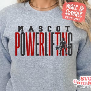 Powerlifting svg - Plantilla de Powerlifting 0010 - svg - dxf - eps - png - Archivo de corte - Silueta - Cricut - Descarga digital