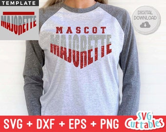Majorette svg Cut File - Majorette Template 001 - svg - eps - dxf - png - Marching Band - Silhouette - Cricut - Digital Download