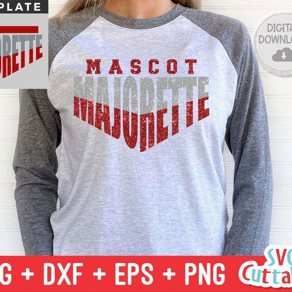 Majorette svg Cut File - Majorette Template 001 - svg - eps - dxf - png - Marching Band - Silhouette - Cricut - Digital Download