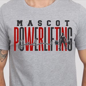 Powerlifting Dad svg - Powerlifting Template  009 - svg - dxf - eps - png - Cut File - Silhouette -  Cricut - Digital Download