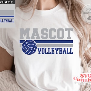 Volleyball Svg Volleyball Cut File Template 0033 Svg Eps Dxf Volleyball ...