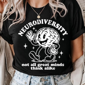 Neurodiversitet svg - Autism Shirt svg - Mental hälsa klippfil - svg - dxf - png - Silhuett - Cricut - Digital fil bild 4
