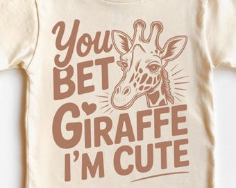 Funny Baby svg - Funny Baby Shirt png - Giraffe Shirt - Cut File - svg - dxf - eps - png - Silhouette - Cricut