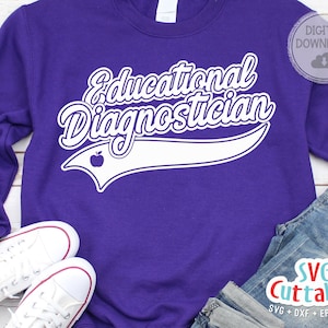 Diagnóstico educativo svg - Profesor svg - Ocupación - Swoosh - svg - dxf - eps - png - Archivo de corte - Silueta - Cricut - Archivo digital