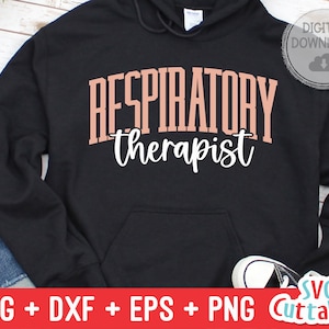 Respiratory Therapist svg - Cut File - svg -  dxf - eps - png - Cut File - Heartbeat - Silhouette - Cricut File - Digital Download