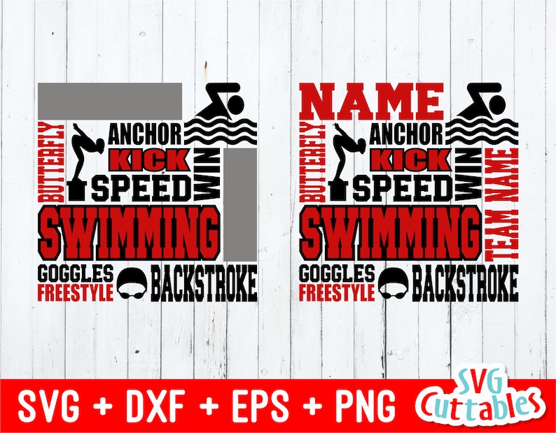 swim team svg