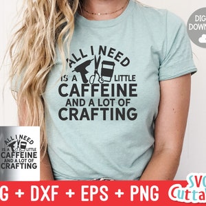 A Lot Of Crafting svg - Crafting Cut File - svg - dxf - eps - png - Hobby - Crafters svg  - Funny - Silhouette - Cricut - Digital File