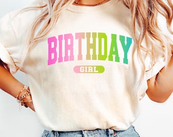 Birthday svg - Birthday Girl Cut File - Birthday Shirt svg - dxf - eps - png  - Silhouette - Cricut - Digital File