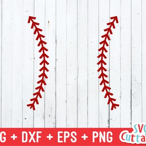 Baseball Stitches svg - Baseball Stitches Cut File - Baseball svg - eps - dxf - png - Silhouette - Cricut - Digital Download
