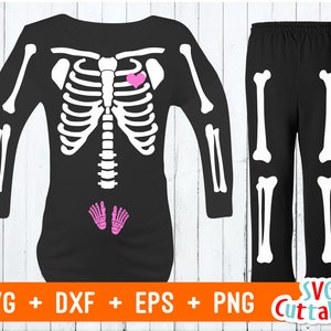 Enceinte Skeleton svg - Halloween svg, eps, dxf, Halloween Shirt svg, Baby Skeleton Feet - Silhouette - Cricut Cut File - Digital Download