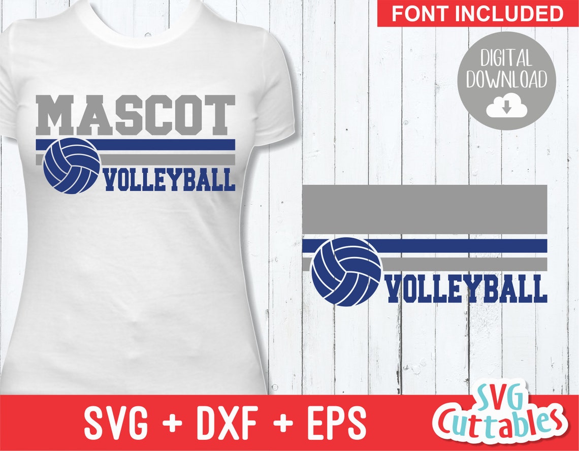 Volleyball svg Volleyball Cut File Template 0033 svg | Etsy