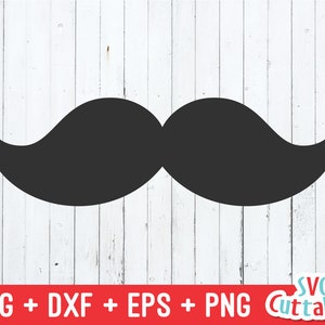 Mustache svg - Mustache Cut File - Cut File - svg - dxf - eps - png - Silhouette - Cricut - File