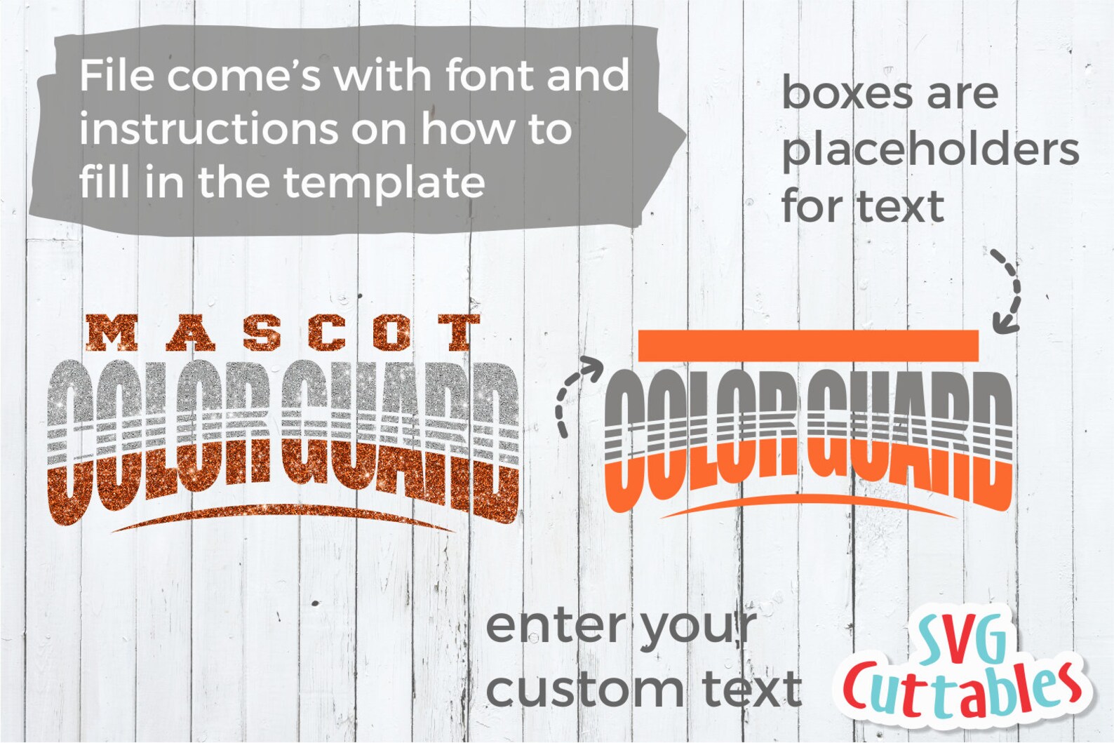 Color Guard Svg - Color Guard Template 001 - Svg - Dxf - Eps - Png ...