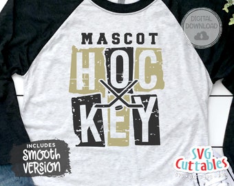 Hockey svg - Hockey Cut File - Hockey Template 0027 - svg - eps - dxf - Hockey Team - Silhouette - Cricut Cut File - Digital File