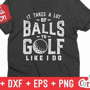 Golf svg Bündel - Golf svg - Golf Sublimation - svg - eps - dxf - png - Distressed - Shirt svg - Silhouette - Cricut - Digital File Bild 4