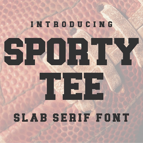 Sport Font - otf - ttf - JP Sporty Tee Font - Athletic Font - Sporty Font - Collegiate Font - Silhouette - Cricut - Digital File