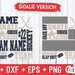 Hockey Svg, Hockey Subway Art Svg Dxf Eps Png Cut File Hockey Template ...