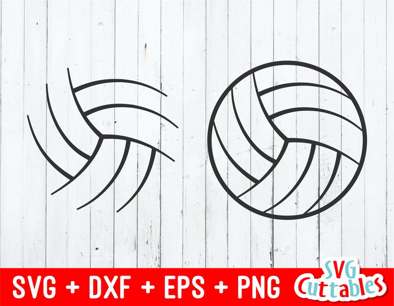 Volleyball Ball Svg Volleyball Cut File Svg Dxf Eps - Etsy