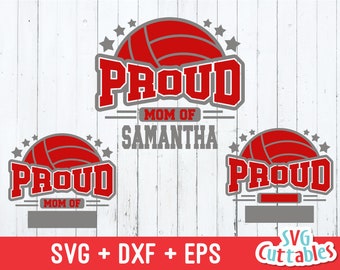 Volleyball svg, Proud Volleyball Mom svg, eps, dxf, volleyball team svg, volleyball template svg, silhouette, Cricut cut file, digital file