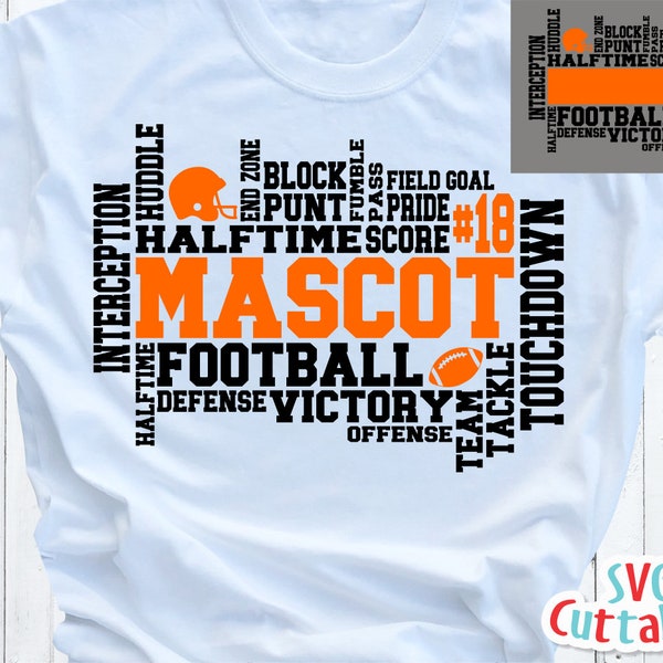 Football Subway Art Etsy