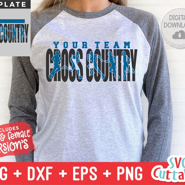 Cross Country svg - Cross Country Cut File - Cross Country Template 004 - svg - eps - dxf - png - Silhouette - Cricut - Digital File