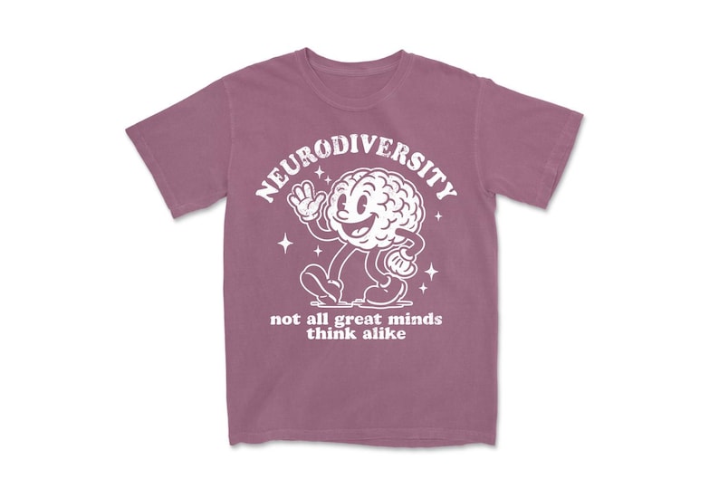 Neurodiversitet svg - Autism Shirt svg - Mental hälsa klippfil - svg - dxf - png - Silhuett - Cricut - Digital fil bild 9