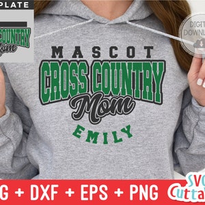 Cross Country svg - Cross Country geschnitten Datei - Cross Country Vorlage 0013 - svg - eps - dxf - png - Silhouette - Cricut - digitale Datei