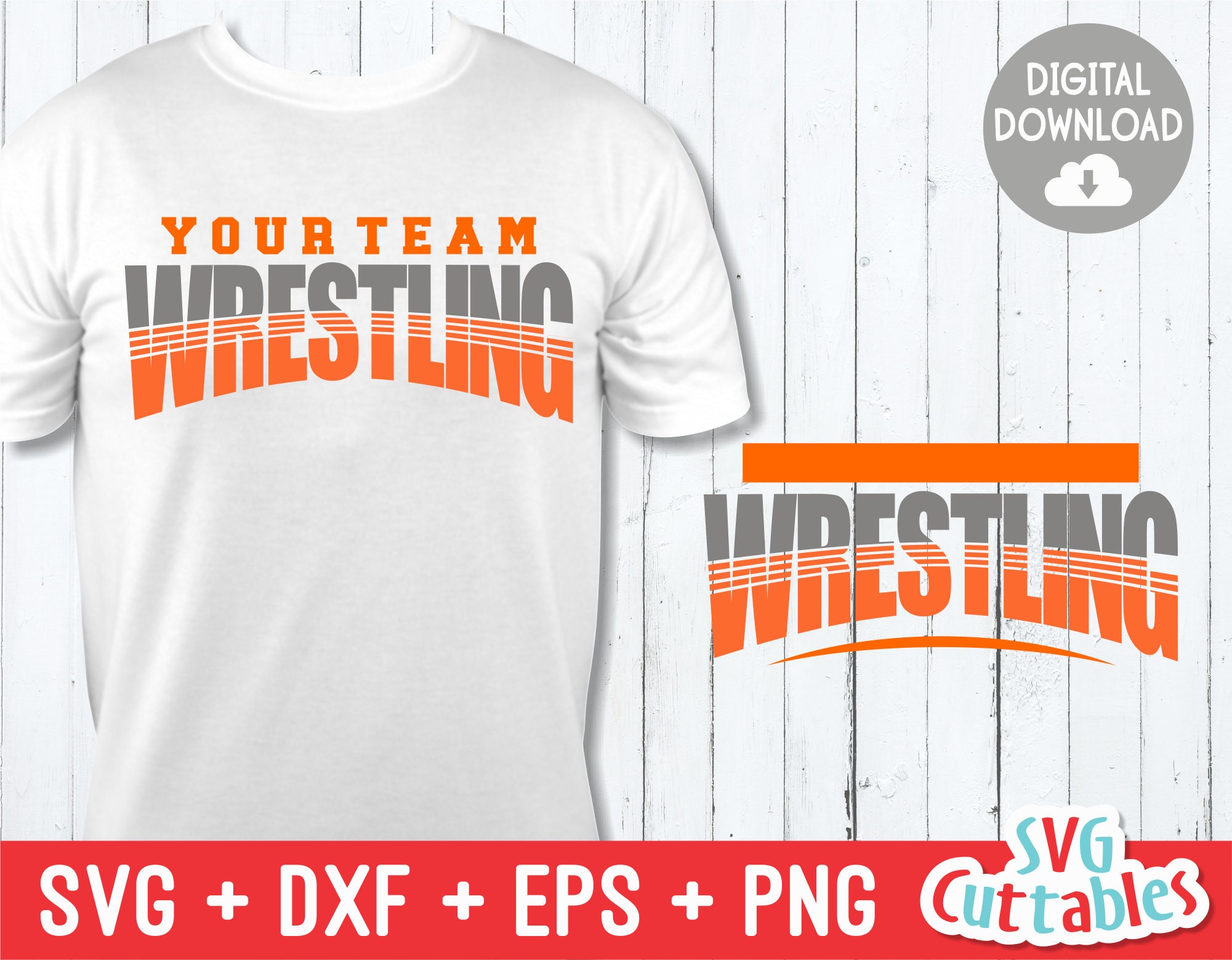 Wrestling Svg Wrestling Template 001 Svg Eps Dxf Png Etsy