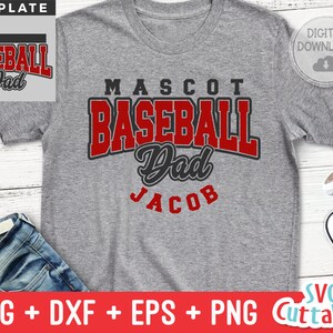 Baseball svg - Baseball Template 0055- svg - eps - dxf - png - Silhouette -  Cricut Cut File - Baseball Team - Digital File