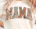Western Mama PNG, Sublimation File, Shirt Graphic, Cowgirl Retro Design