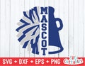 Cheer svg - Megaphone svg - Pom Pom - Cheer Cone svg - eps - dxf - png - Cheerleader svg - Cut File - Silhouette - Cricut - Digital File