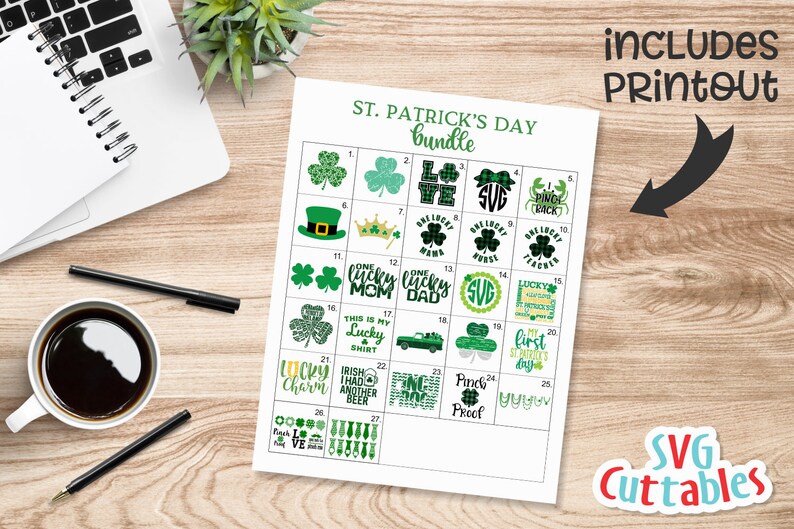 St. Patrick's Day Svg Bundle St. Patrick's Day Cut | Etsy